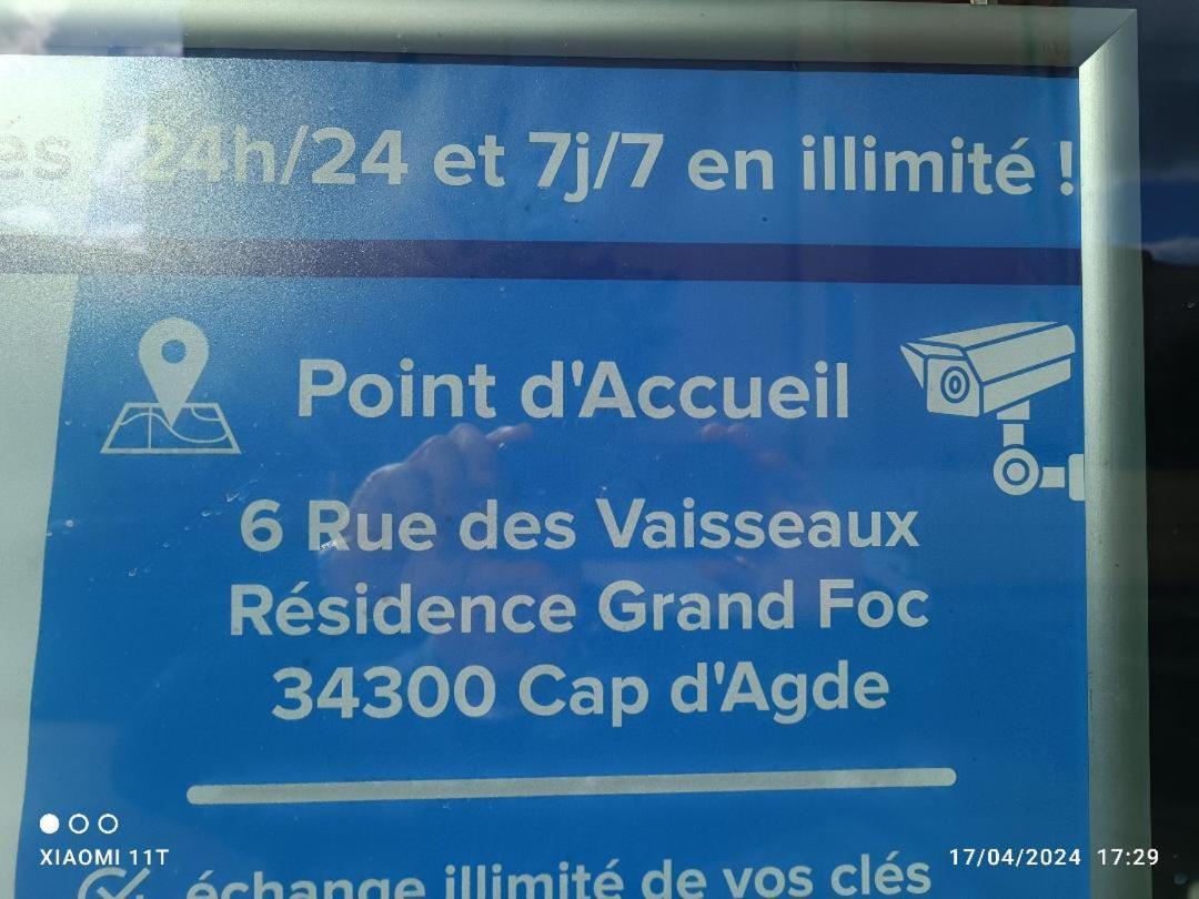 Studio Au Cap D'Agde Dans Les Pinedes Kültér fotó